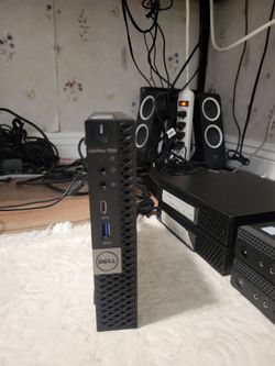 Dell 7050 MicroPC i5-7500T 256NVMe 8GbRam HDMi WiFi Bluetooth 11Pro Charger 90DaysWranty