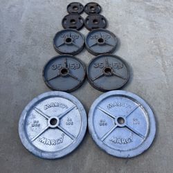 Weights With Weight Rack 