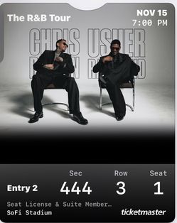 Chris Brown & Usher – The R&B Tour | SoFi Stadium | November 15
