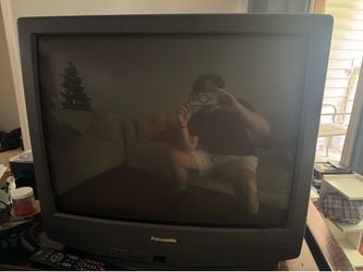 27-inch vintage CRT television