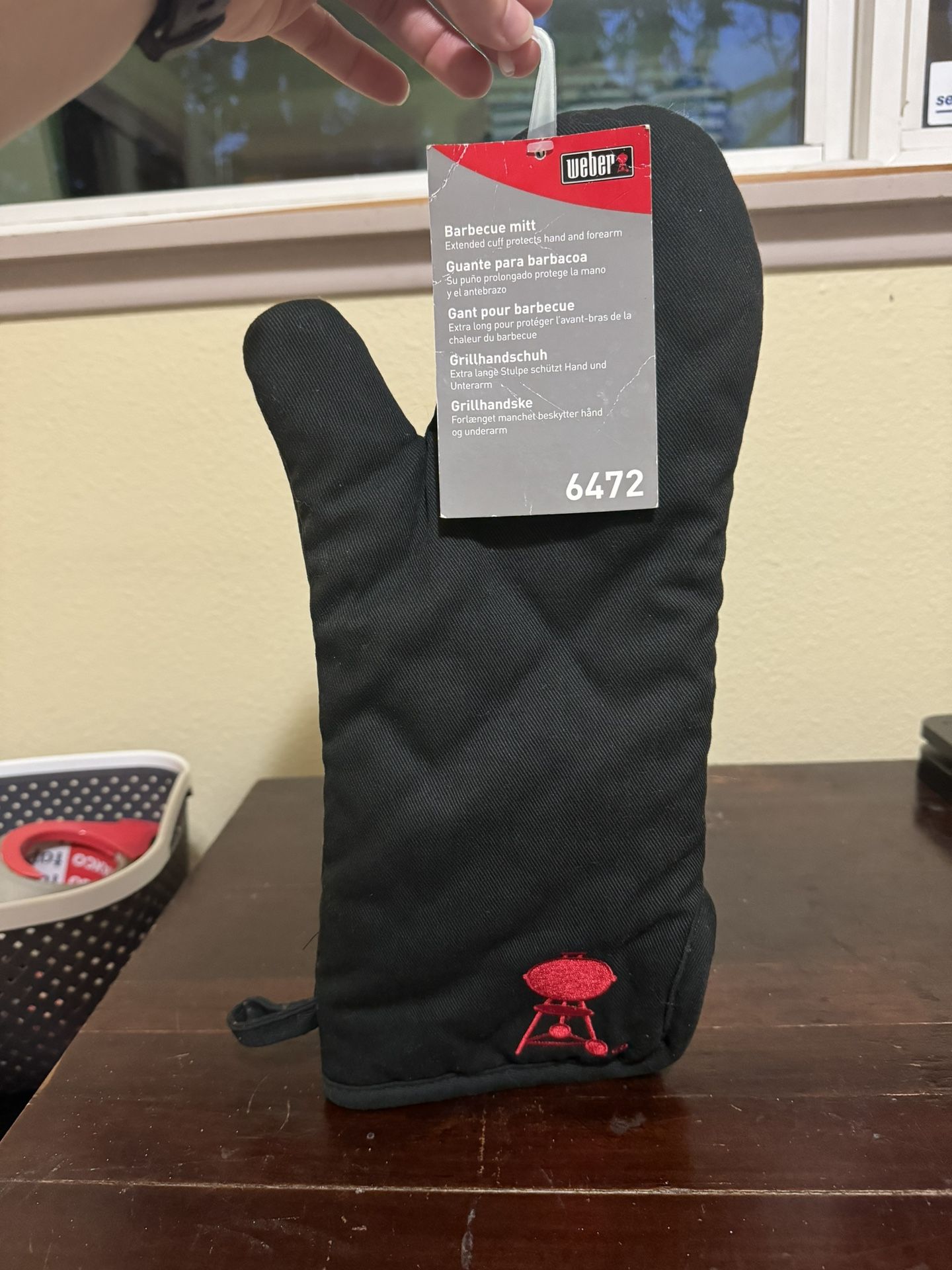 Weber Barbecue BBQ Grill Mitt NWT