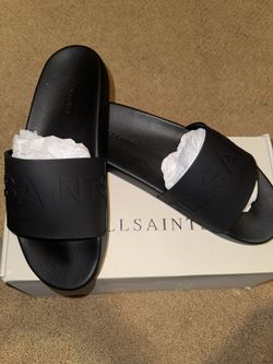 All Saints Slides Size 9