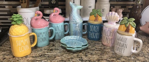 Rae Dunn summer Mugs $15ea