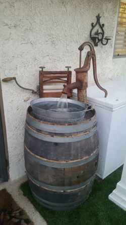 Unique Barrel Fountain