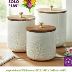 Juego De Botes  Wildflower