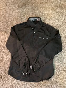 Camisas de vestir para hombre, de manga larga,, sin arrugas, formal, para negocios, casual, con botones