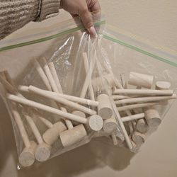 24 Wooden Mallets