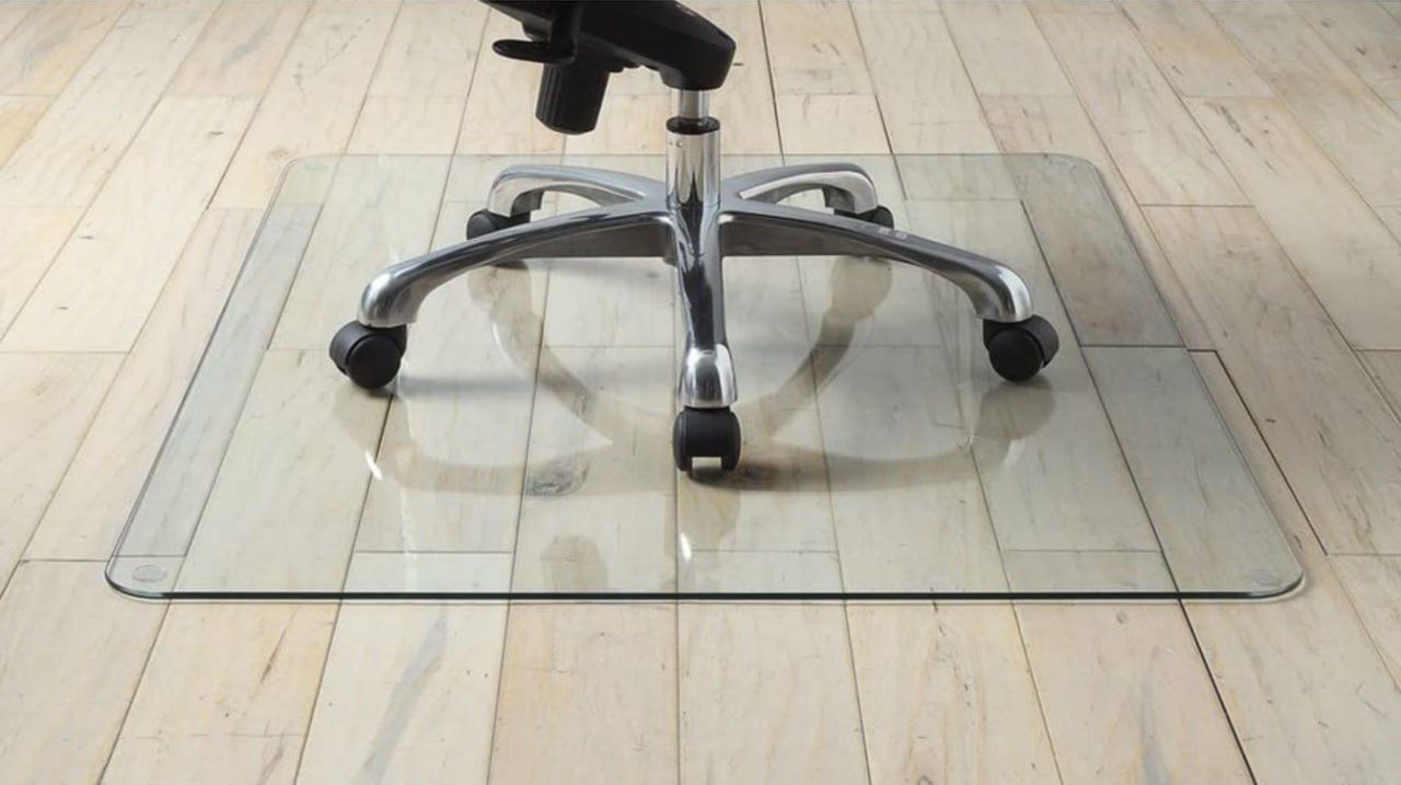 Lorell Tempered Glass Chairmat 48 Width x 60 Depth for Sale in Mercer Island WA OfferUp
