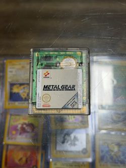 Metal Gear Solid Game Boy Color Cartridge