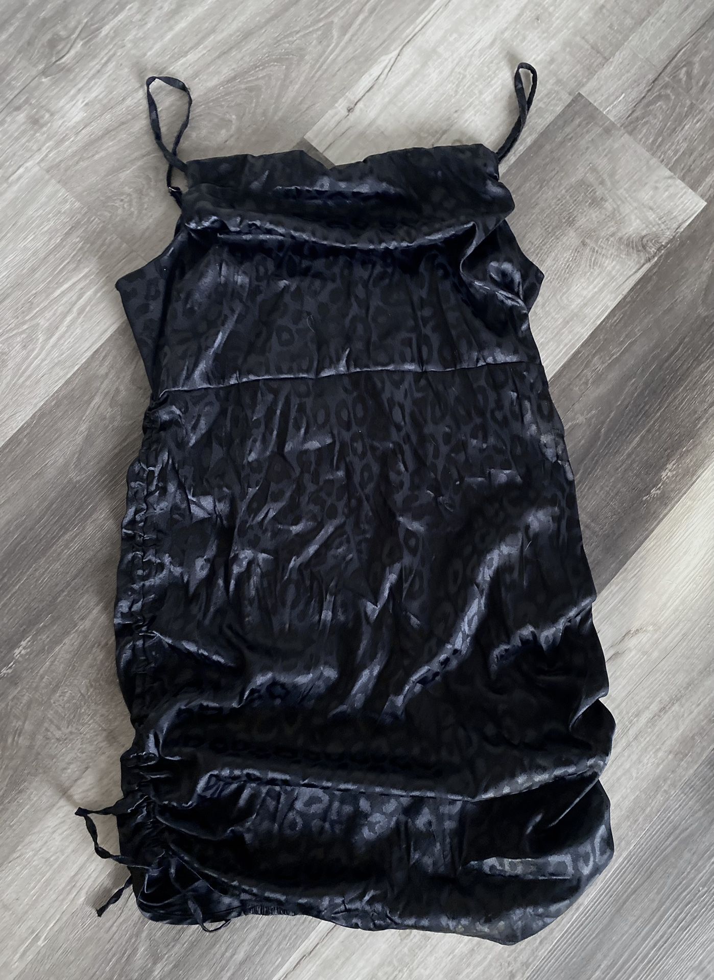 Black Leopard Dres