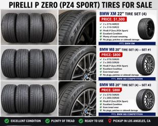 Pirelli P Zero PZ4 Tire Set (4) – 275/40R22 & 315/35R22 – OEM Pirelli P Zero PZ4 Tire Set (4) – 275/35R20 & 285/35R20