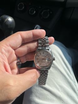 Rolex 14K white gold and stainless DateJust 36mm
