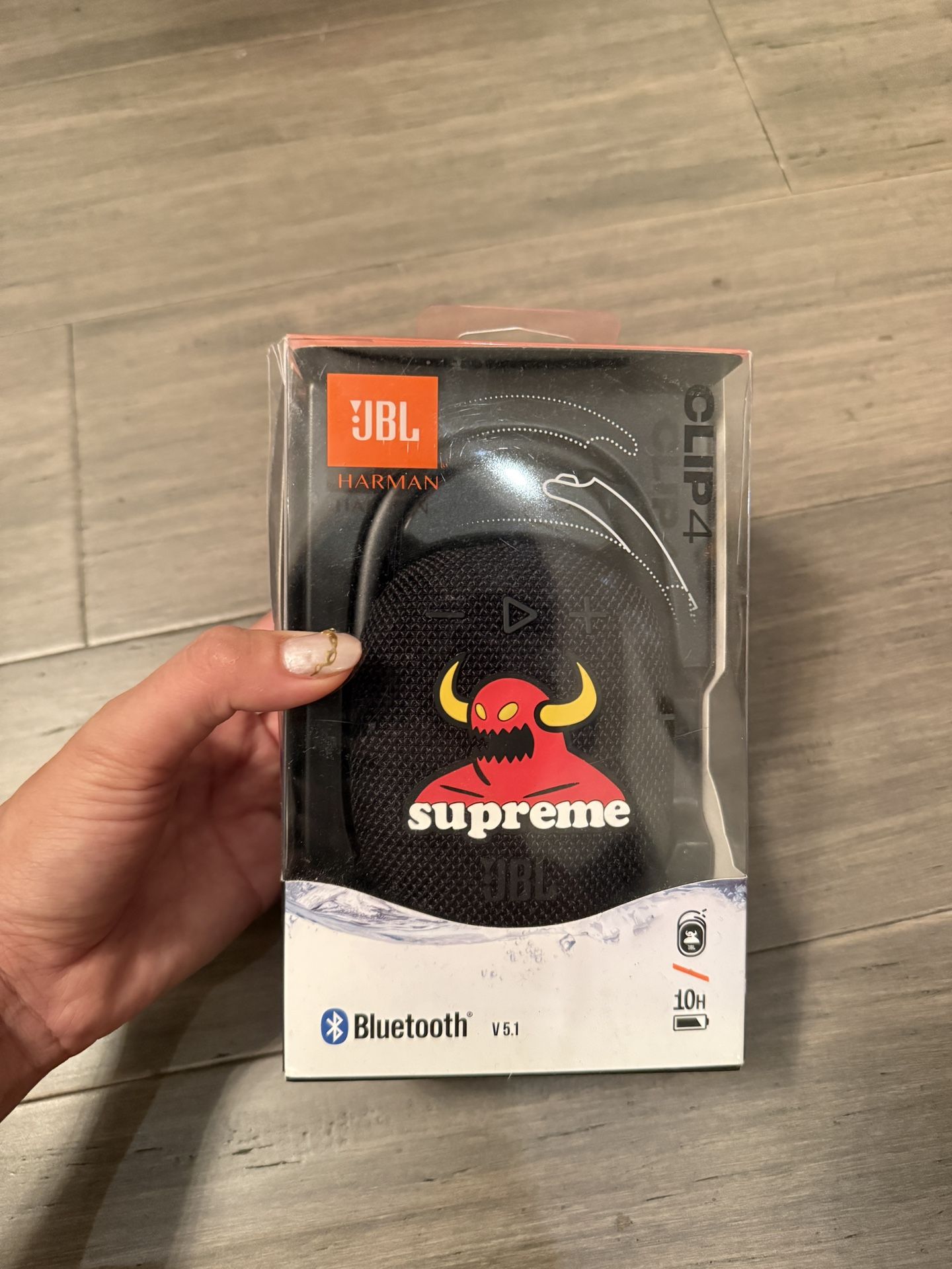 supreme toy machine jbl clip 送料 無料