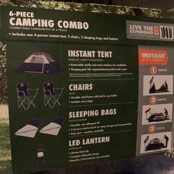 6 Piece Camping Combo