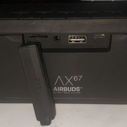 AIRBUDS AX67 WATERPROOF WIRELESS SPEAKER