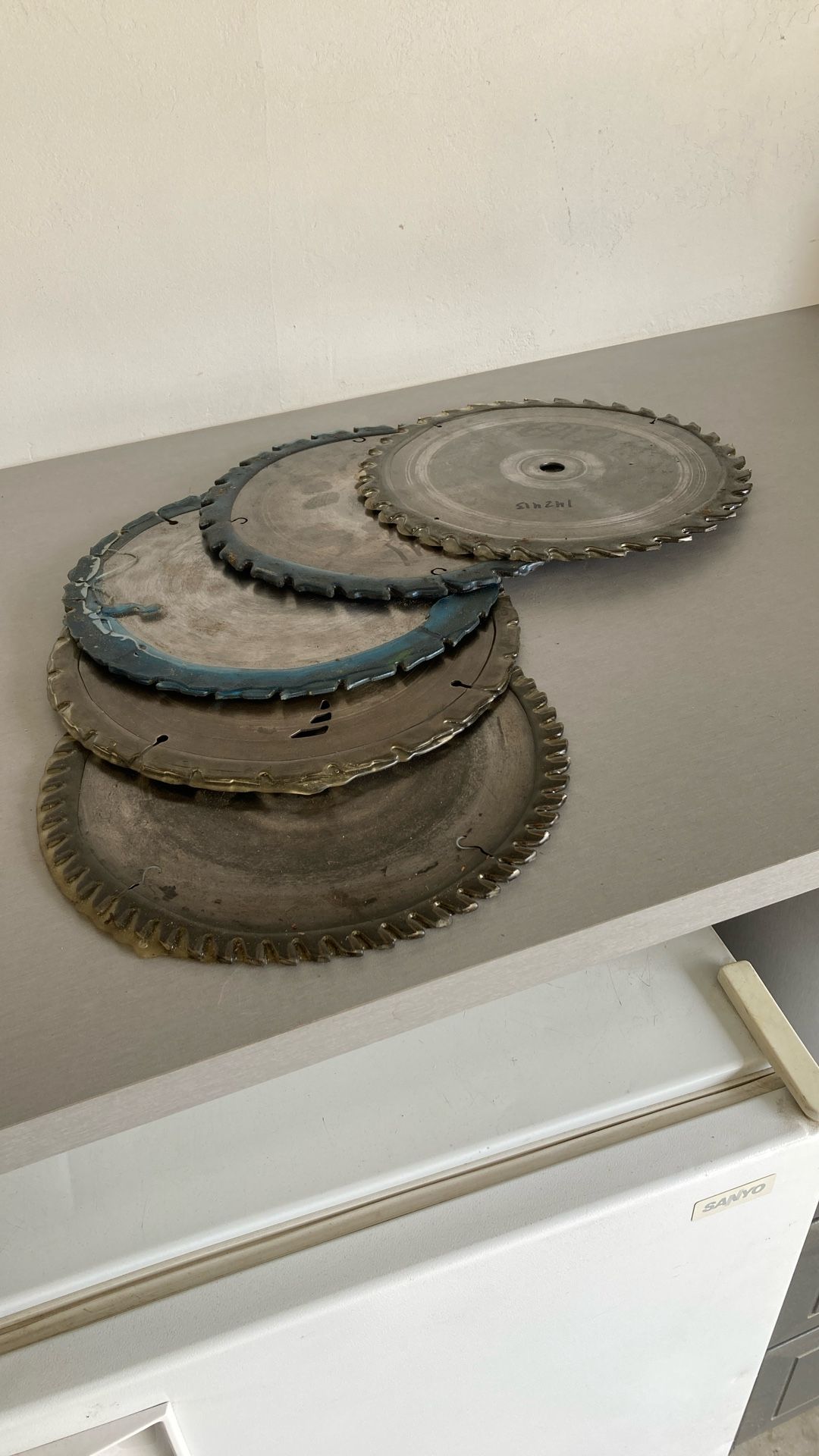 5 Freshly Sharpened 10” Table Saw Blades