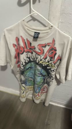 White Hellstar shirt size small