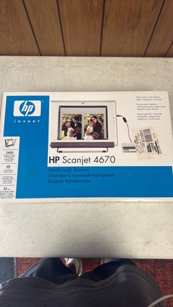 HP Scanjet 4670 See-Through Scanner