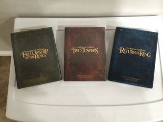 Lord of the rings dvd set