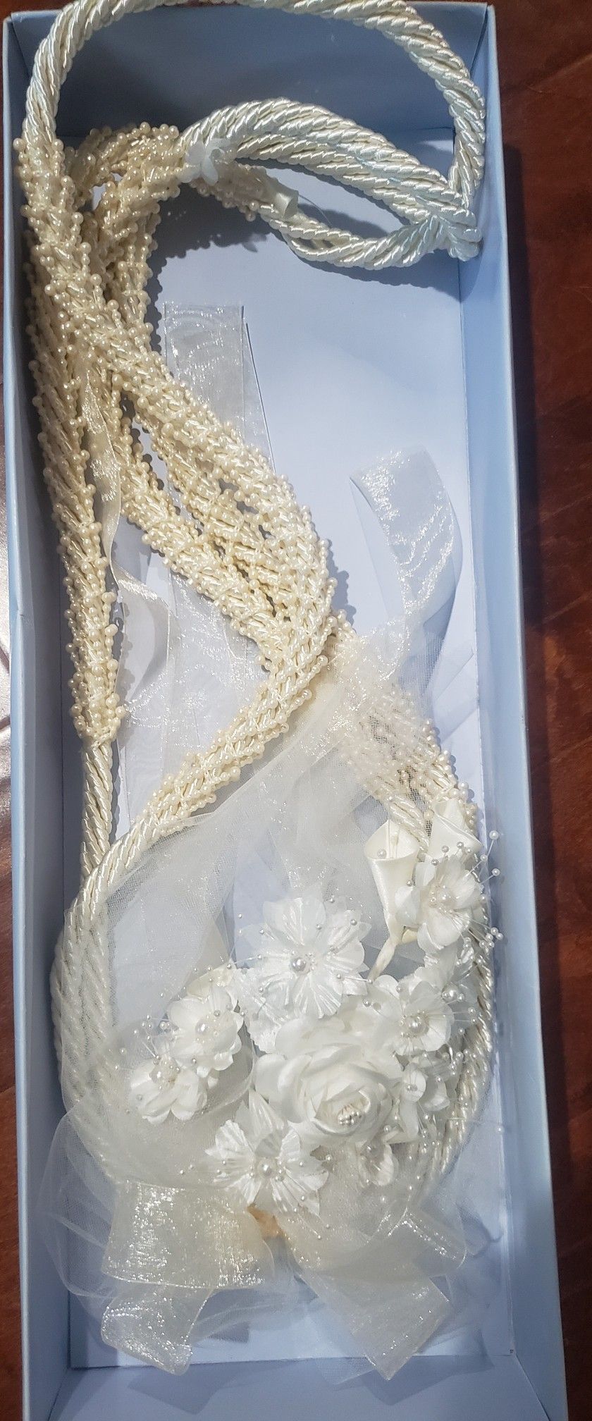 Traditional Wedding lasso Ivory
