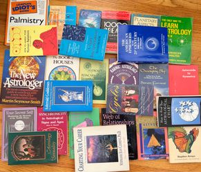 Astrology book lot Many out of print Rare books