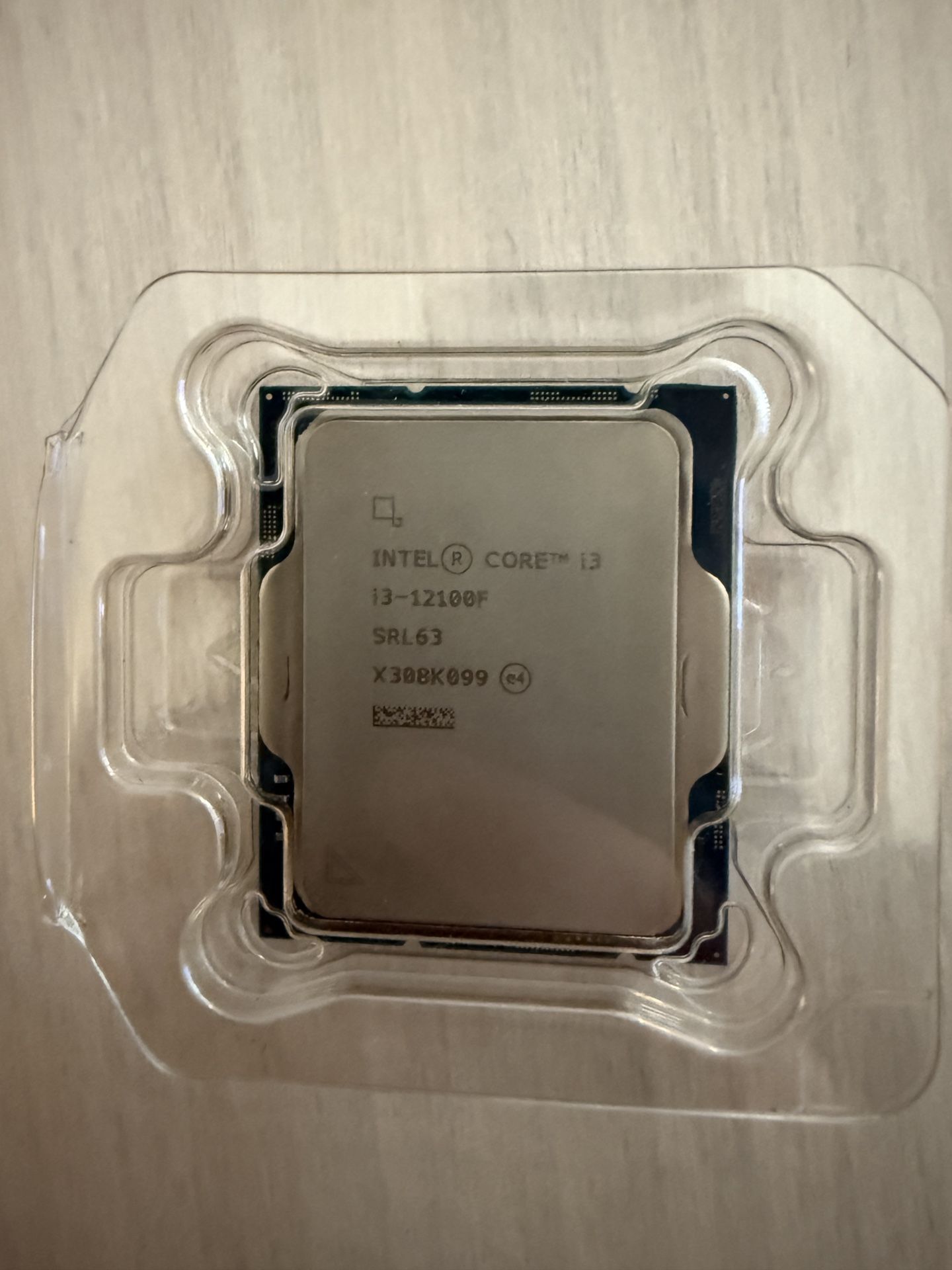 Intel CPU I3 12100f