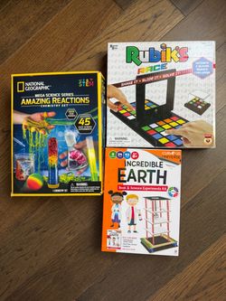 STEM Science & Rubik’s Race Game Bundle