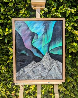 Original Textured Art on Canvas ( Frame Included)