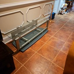 Glass TV Stand
