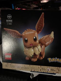 Pokemon eevee lego set