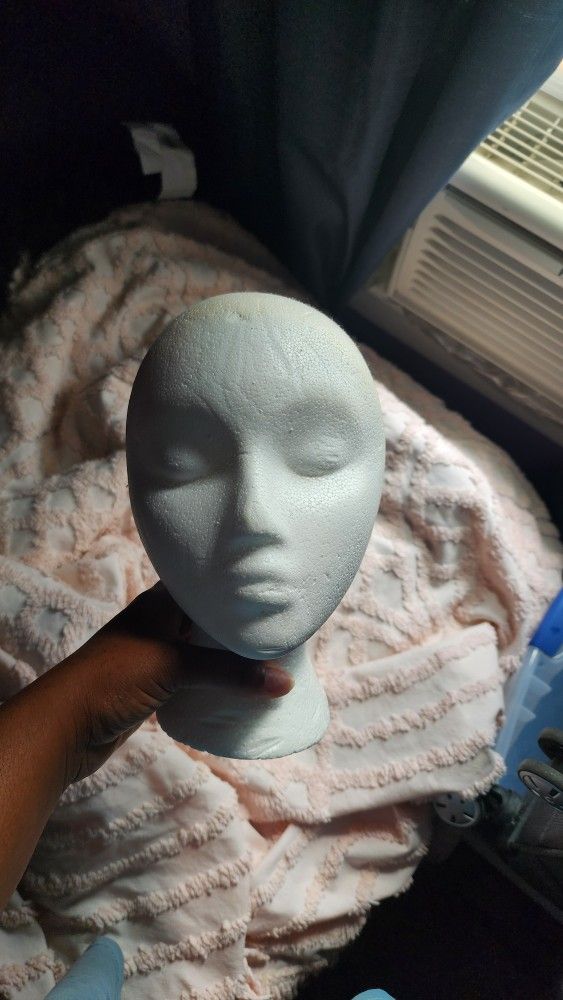 4 Styrofoam Heads 10"