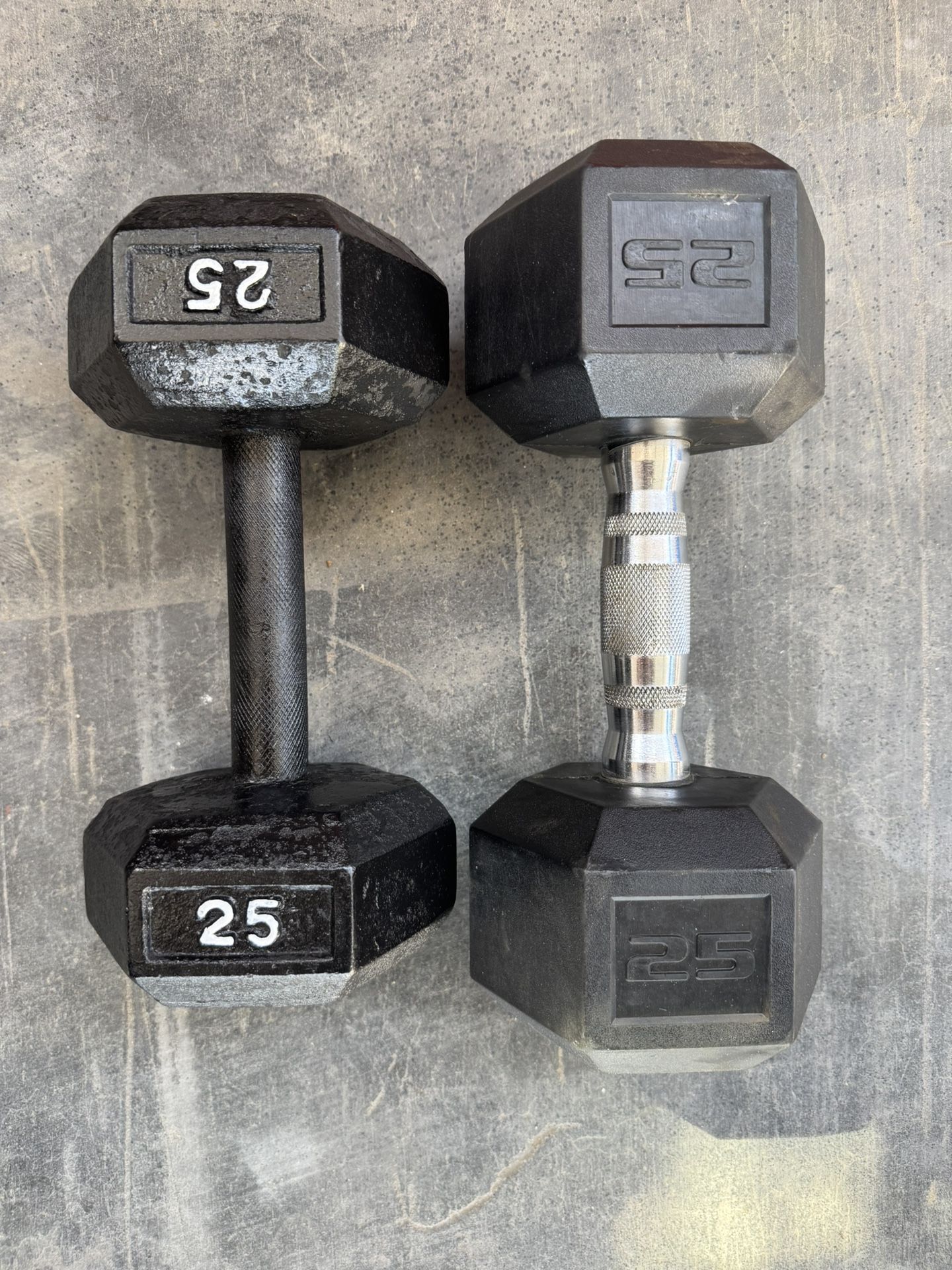 Dumbbells 25 Lbs
