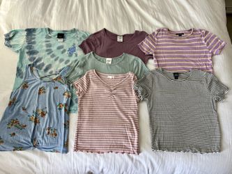 Girls Shirts Size Small-Tilly’s & Wild Fable
