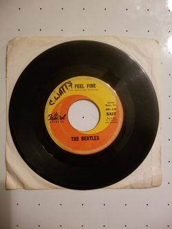 Beatles I feel fine and she's a woman 45 record