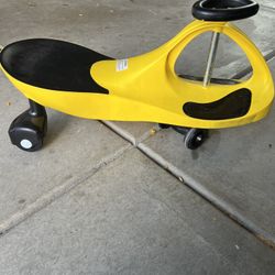 Yellow Kids Ride On Car