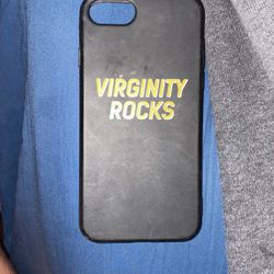 virginity rocks iphone 8 case