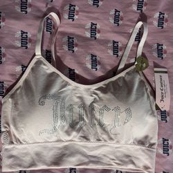 New Pink Juicy Couture Sports Bra 