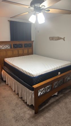 Queen Mattress with Box Spring