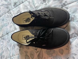 Black vans 8 men