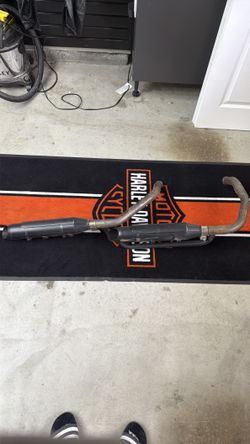 2020 Harley Davidson Sportster Iron 1200 Stock Exhaust System