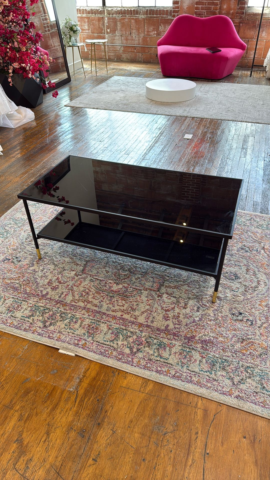 Black and Gold Coffee Table
