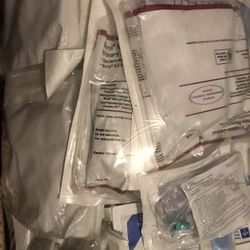 Catheters, Leg Bags Flushing Solutions Etc