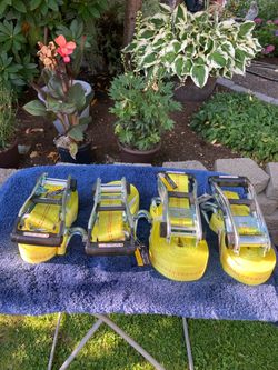 Commercial ratchet strap tiedowns