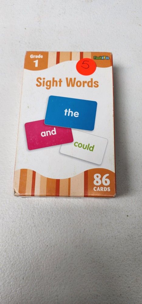 Sight Words Flashcards
