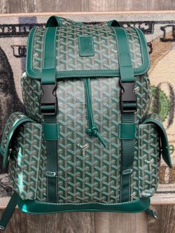 Green goyard bag