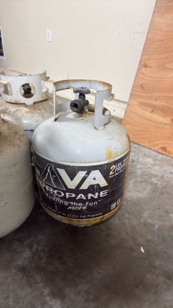 3 empty Propane Tanks