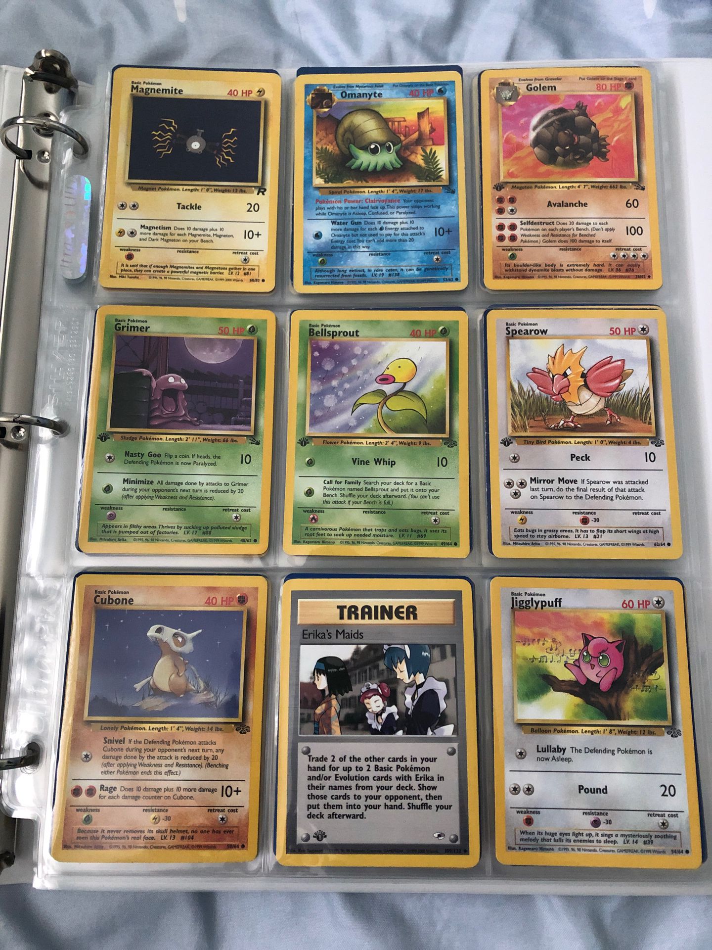 171 pokemon collection of some vintage 1st edition