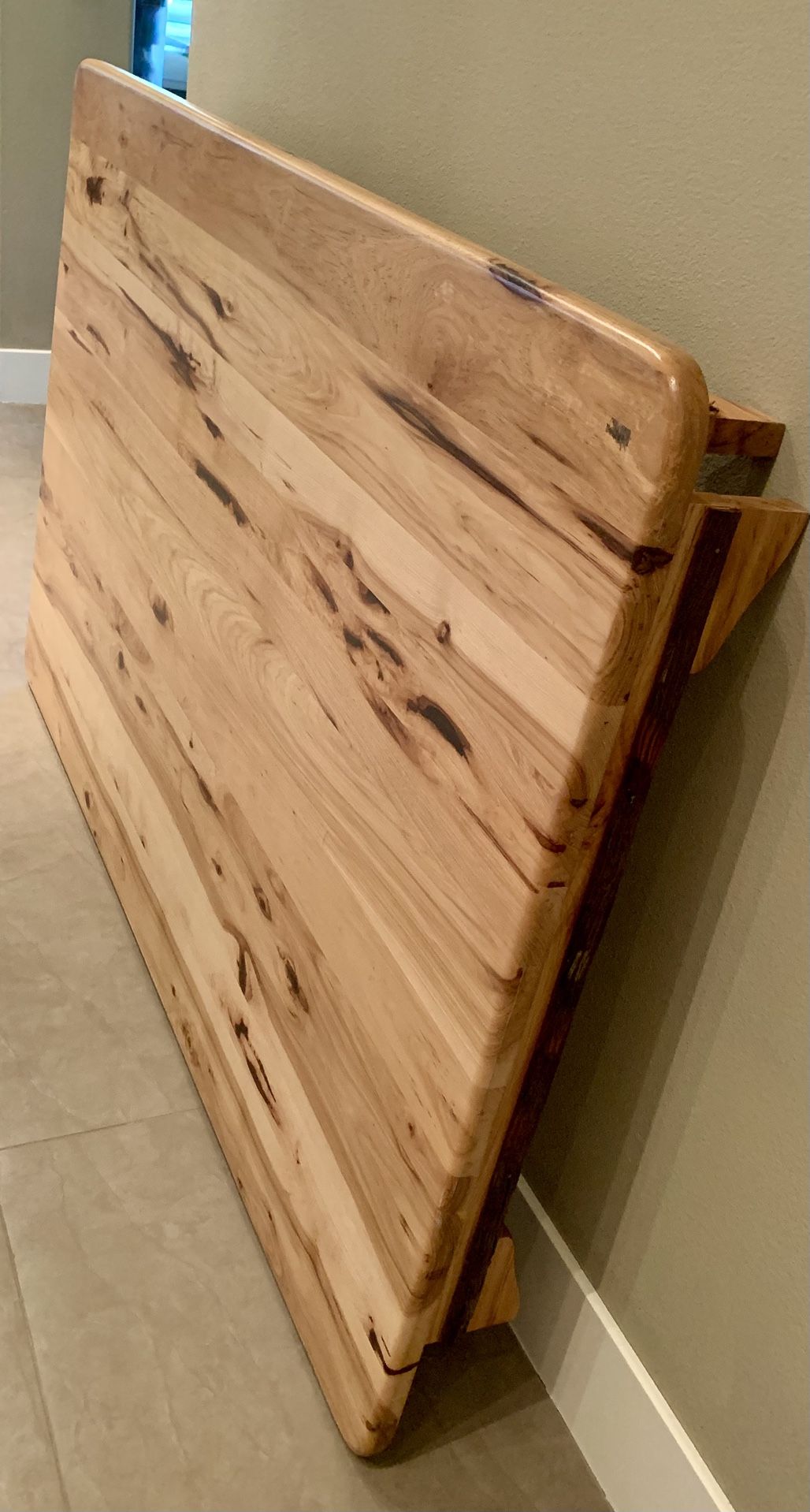 Amish Handmade Hickory Dining Table