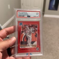 Ja’Marr Chase Rate Rookie Psa9