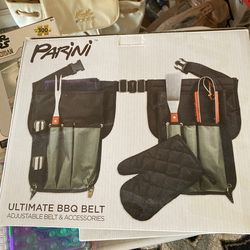 Great For Fathers Day! BBQ Belt With Accessories 